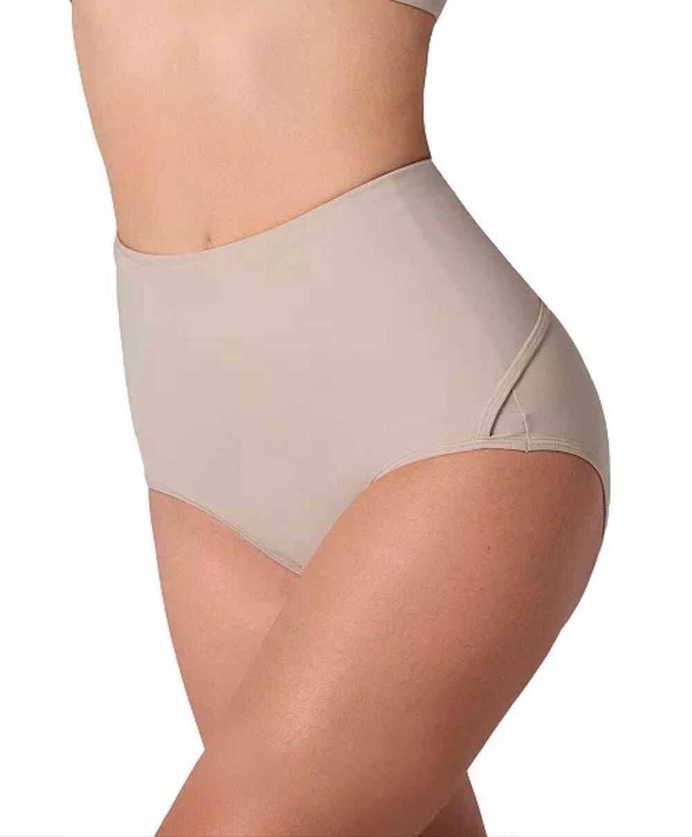 Leonisa Postpartum Firm Control Adjustable Compression Belly Wrap Shaper Panty N